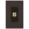 Elan Aged Bronze Cast - 1 Cable Jack Wallplate