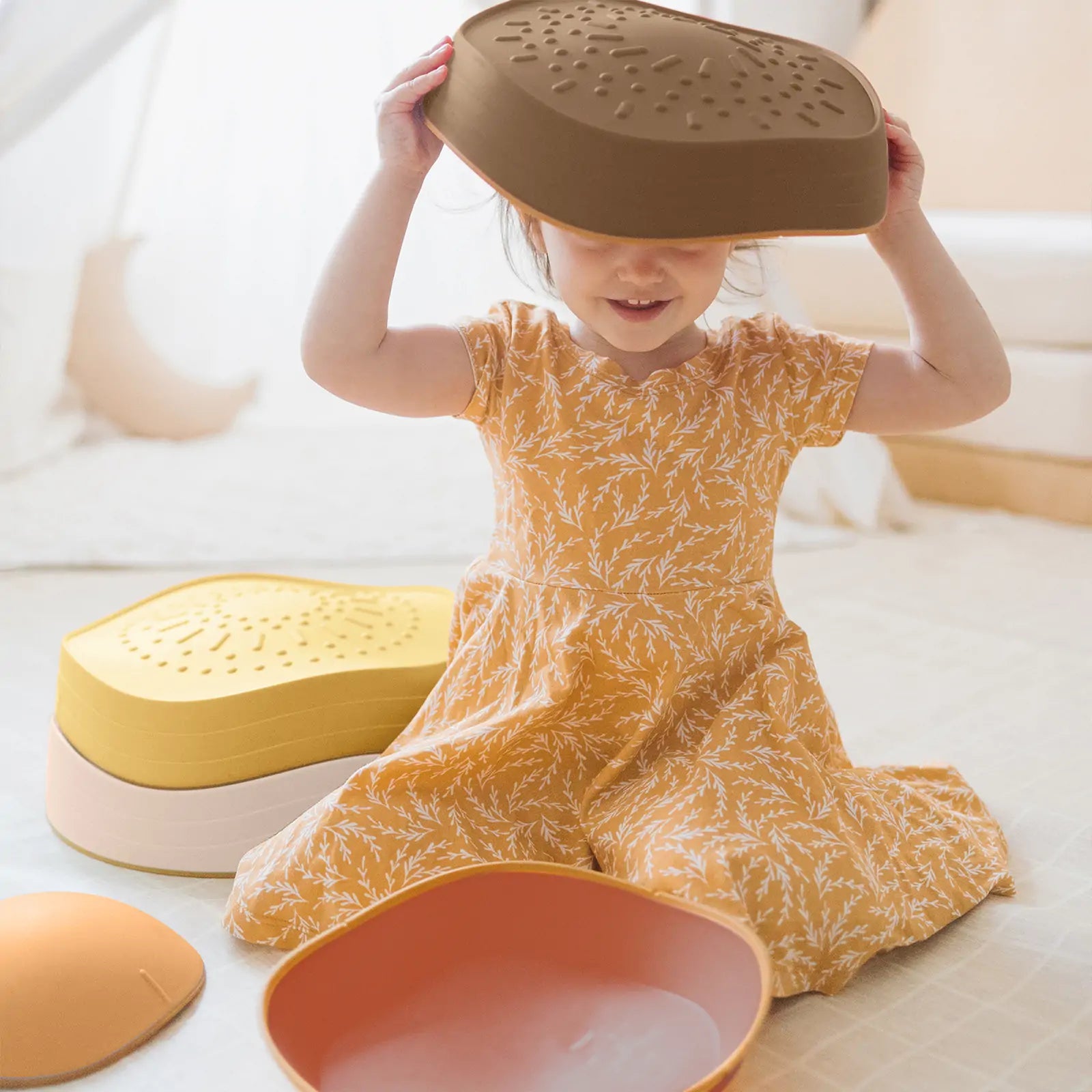 Tiny Land Stepping Stones - Sunset Hues