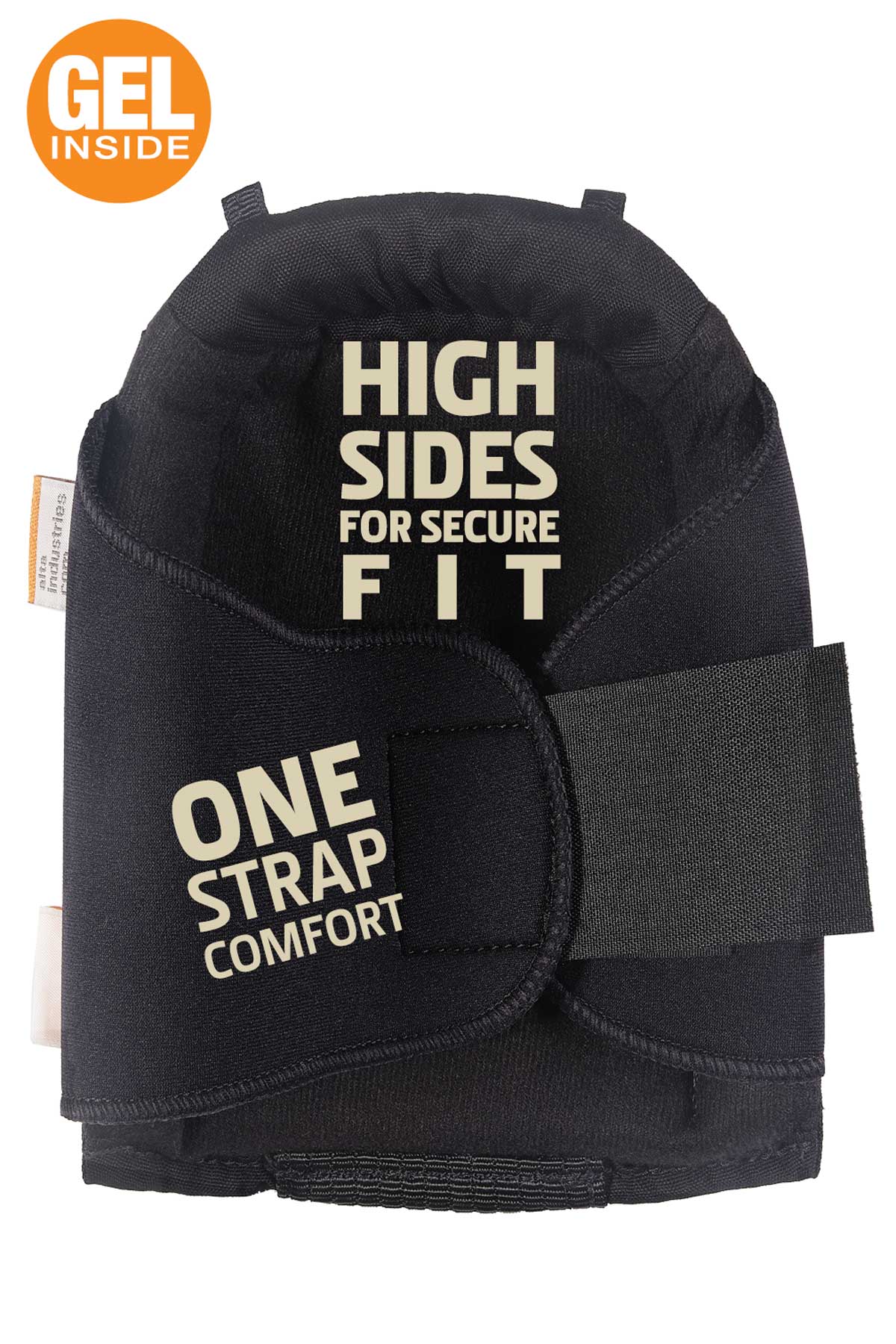 AltaGUARD-CAPLESS-Neoprene-Black Knee Pads