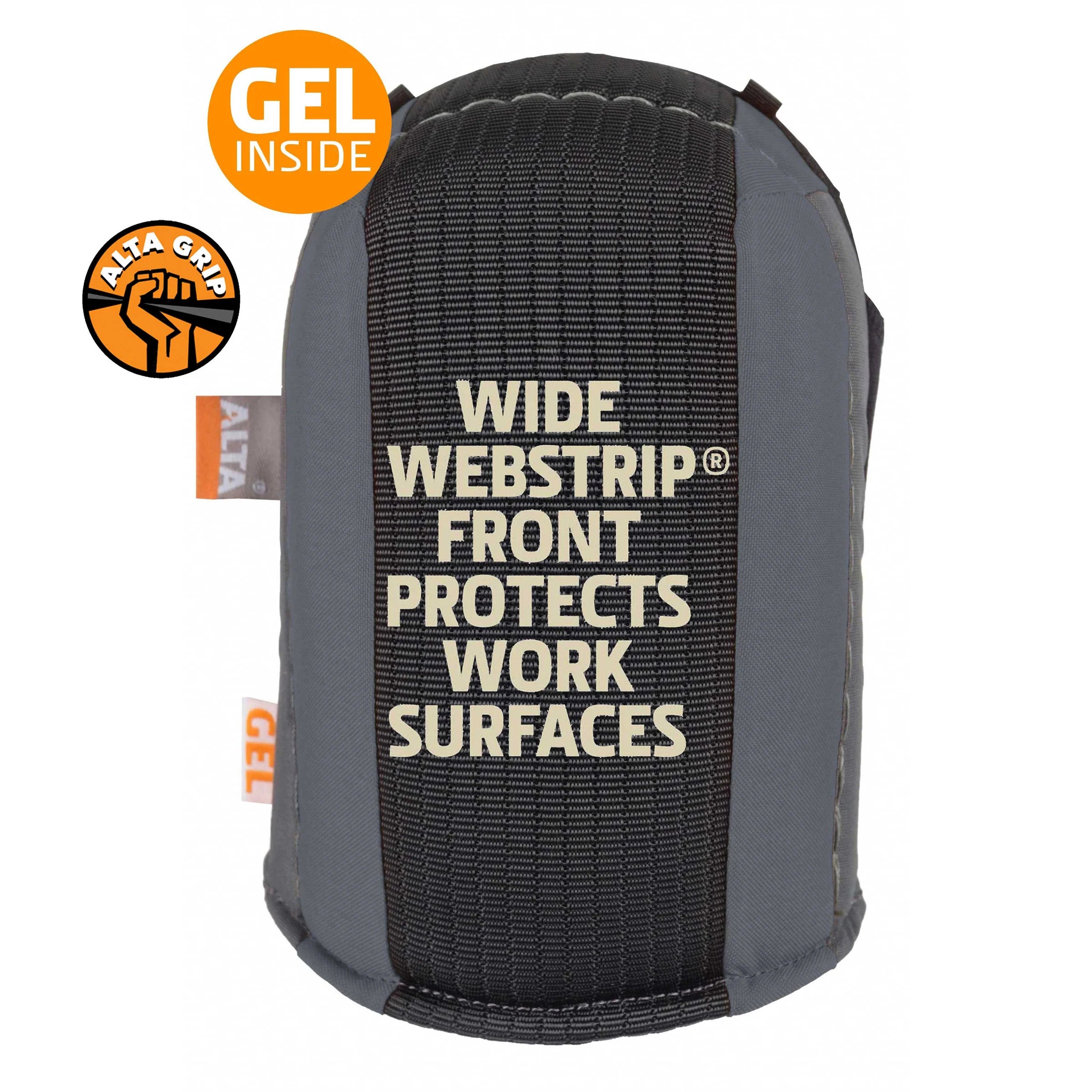 AltaGUARD Capless-Neoprene Gray Knee Pads
