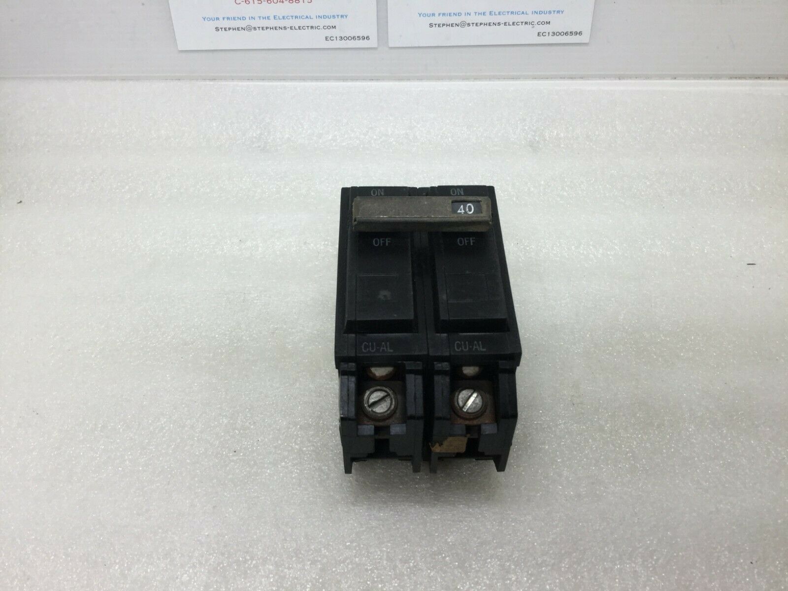 GE General Electric THQL2140 40 Amp 2 Pole 120/240V Circuit Breaker