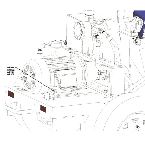 Marshalltown 27870 Kit, Motor - For All MP Concrete Mixers