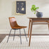 Colección de asientos industriales de piel sintética Xuma Urban (silla de comedor o taburete de bar), juego de 2