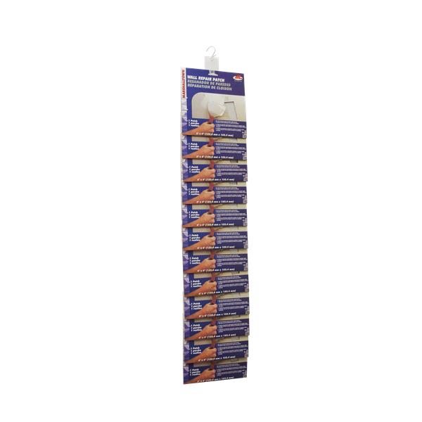 Marshalltown 28393 6" X 6" 12 Drywall Patches with Clip Strip