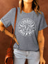 Cow Skull Graphic Tee, Rock n Roll Style
