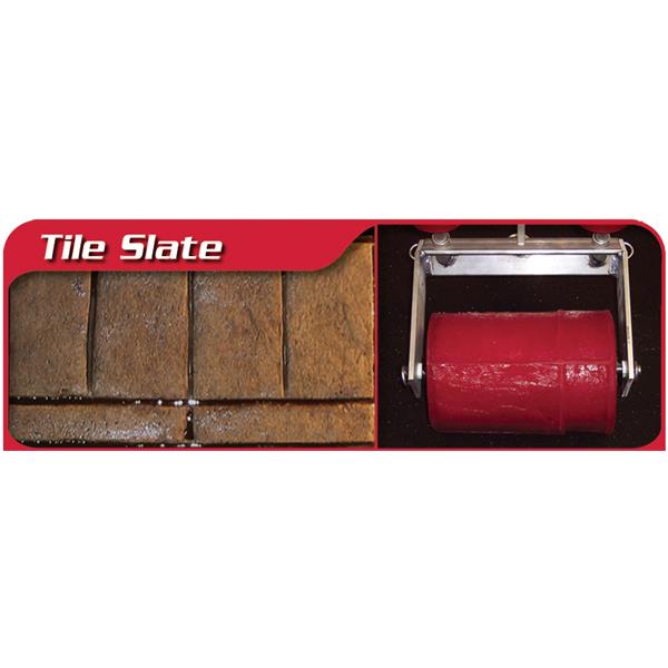 Marshalltown 25213 IBR RR02TS Tile Slate 8" Wide Concrete Stamp Roller
