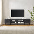 Colección de muebles de TV angulares de estilo moderno de mediados de siglo de Noah