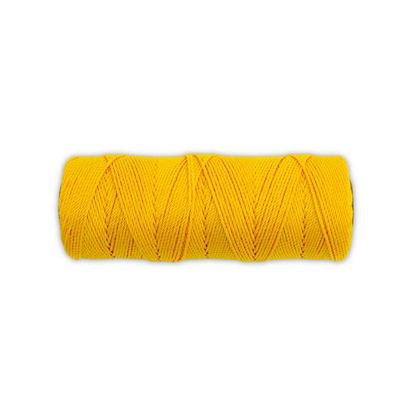 Marshalltown 10225 Twisted Nylon Mason's Line 1000' Yellow, Size 18 6" Core