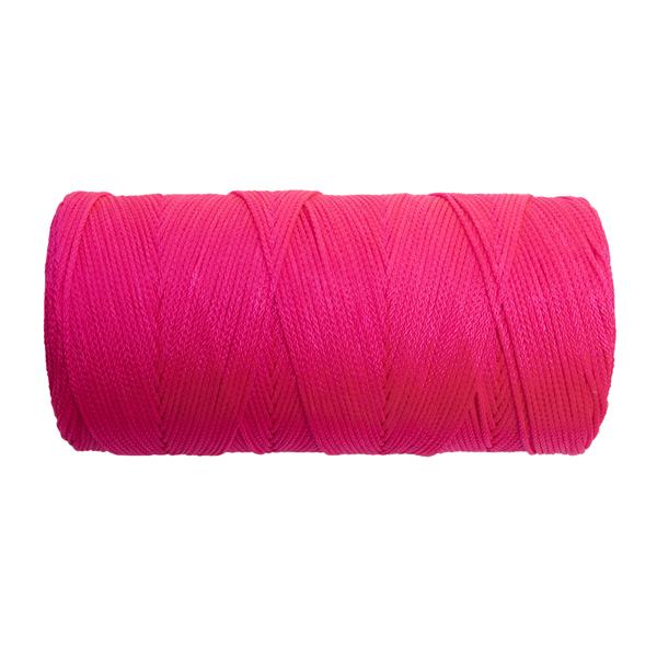 Marshalltown 10260 Braided Nylon Mason's Line 1000' Fl. Pink, Size 18 6" Core
