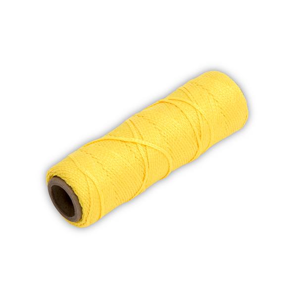 Marshalltown 16574 Braided Nylon Mason's Line 500' Yellow, Size 18 6" Core