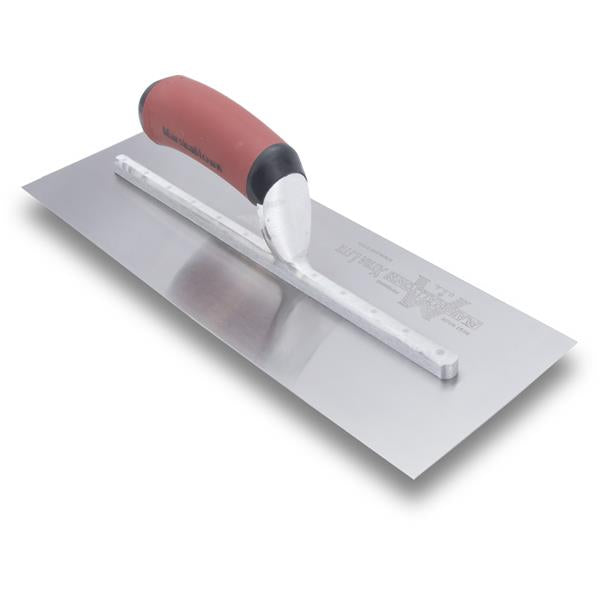 Marshalltown 12151 13 X 5 Stainless Steel Finishing Trowel Curved Dura Soft Handle