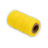 Marshalltown 16571 Twisted Nylon Mason's Line 285' Yellow, Size 18 6" Core