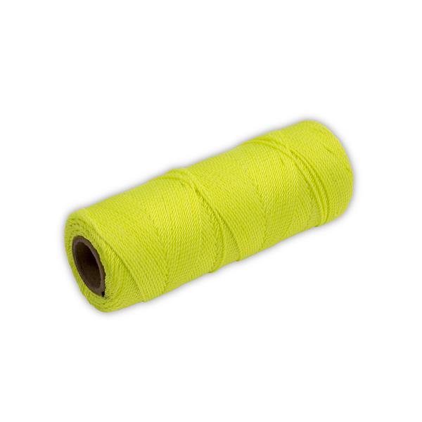 Marshalltown 10238 Twisted Nylon Mason's Line 1000' Fl Yellow, Size 18 6" Core