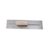 Marshalltown 13410 20 X 5 Stainless Steel Finishing Trowel Curved Wooden Handle