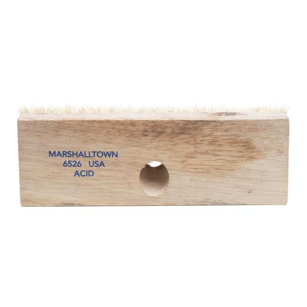 Marshalltown 16526 Masonry & Bricklaying Mason's Acid Brush-8 1-4" X 3" Block
