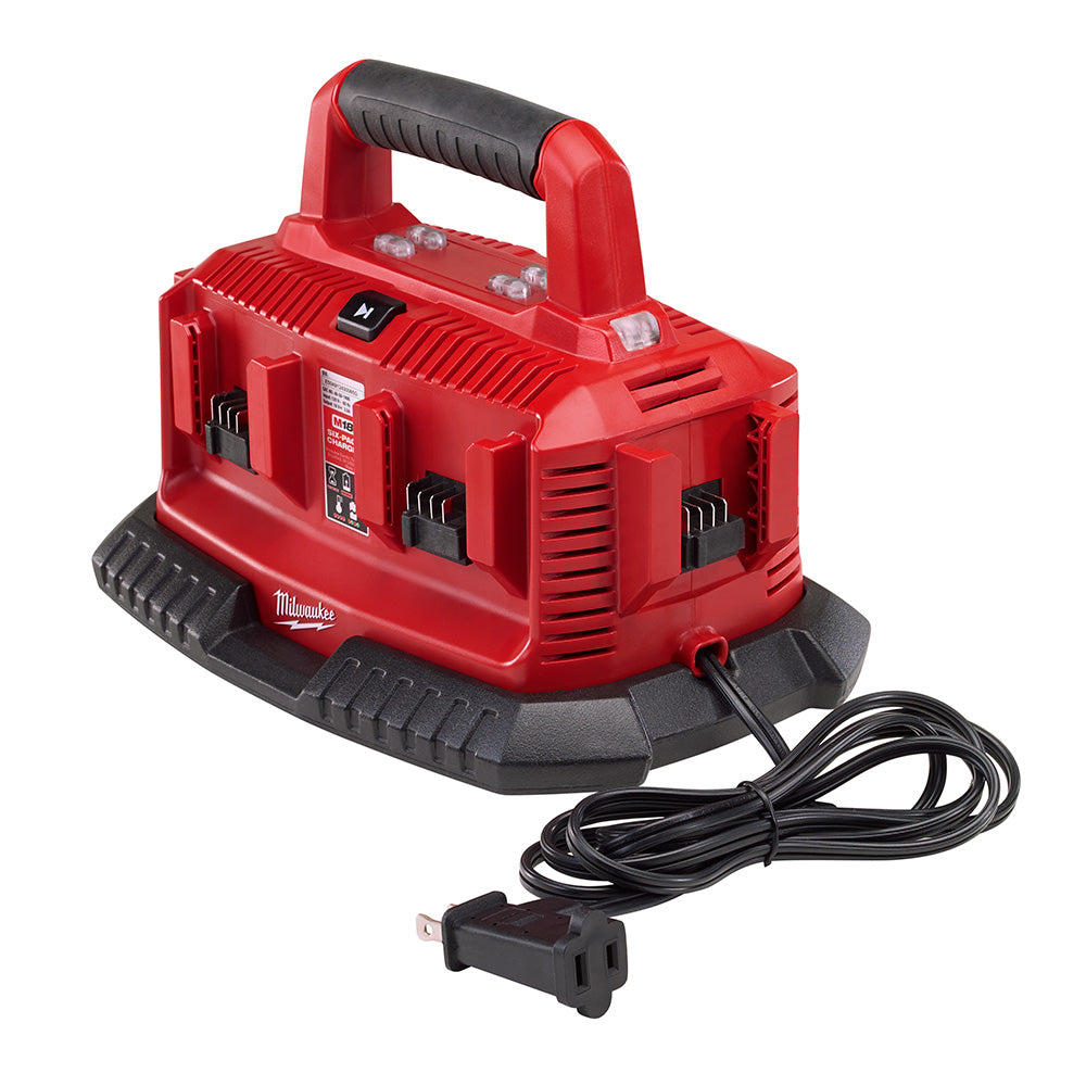 Cargador secuencial de seis baterías Milwaukee 48-59-1806 M18™