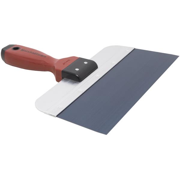 Marshalltown 14338 10 X 3 Blue Steel Taping Knife-DuraSoft Handle
