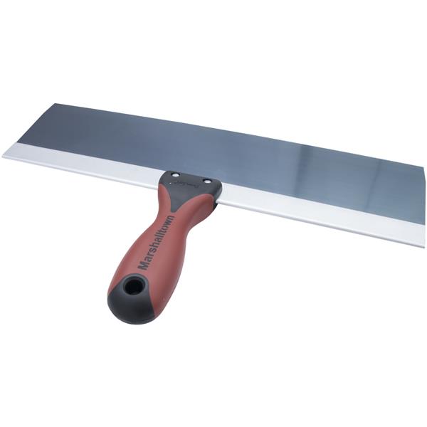Marshalltown 14361 14 X 3 1-8 Blue Steel Taping Knife-DuraSoft II