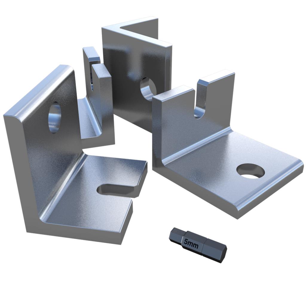 Tijeras para pisos y revestimientos - Kit de montaje - Soporte universal para tijeras