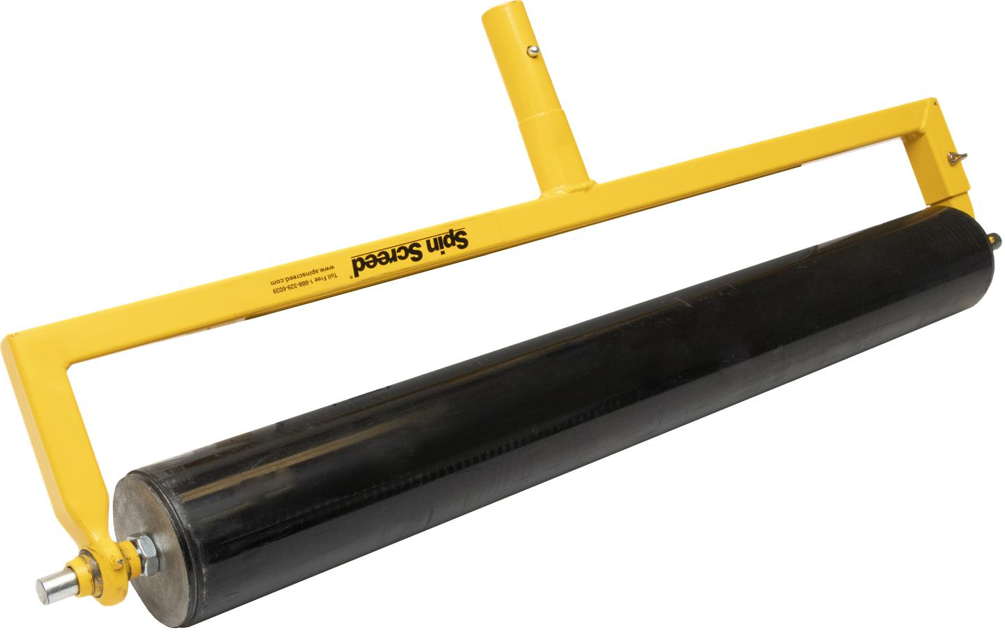 Spin Screed Pervious Concrete Cross Roller