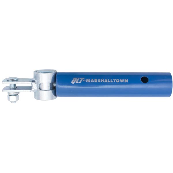 Marshalltown 14252 Concrete Bull Float Mini Rock-It Angle Adapter-1 3-8" Snap Handle