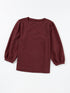 Go-To Maroon Blouse