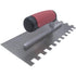 Marshalltown 15670 Tiling & Flooring  Notched Trowel-1-2 X 1-2 X 1-2 SQ-Soft Grip Handle