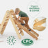 5 in 1 Montessori Climbing Set: Triangle Ladder + Arch/Rocker + Slide Board/Ramp + Netting rope + Cushion