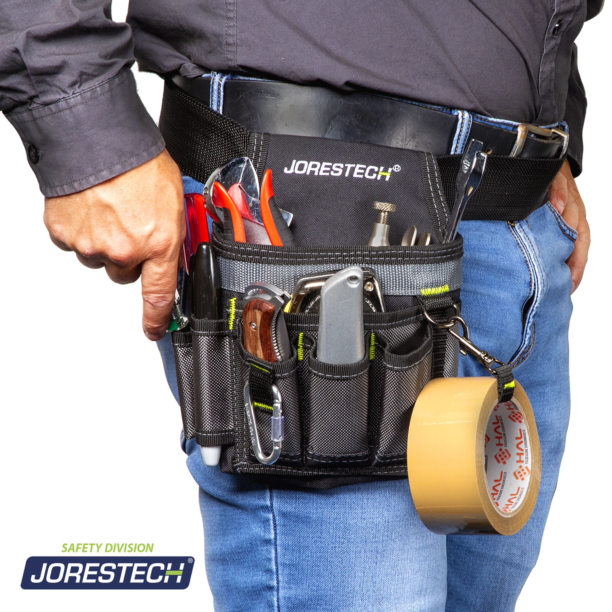 6 Pocket Tool Belt Pouch