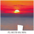 Adhesivo para pared con puesta de sol sobre la playa y cielo rojo n.° 6005