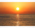 Adhesivo para pared con puesta de sol sobre el océano n.° 6008