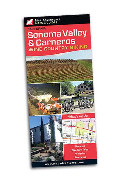 Sonoma Valley & Carneros Hiking Trail Map