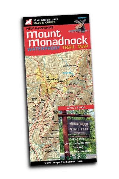 Mount Monadnock Hiking Trail Map