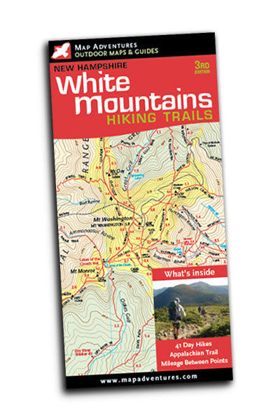 White Mountains Hiking Trail Map