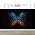 Large Swirl Butterfly Wall Graphic Mural #6024