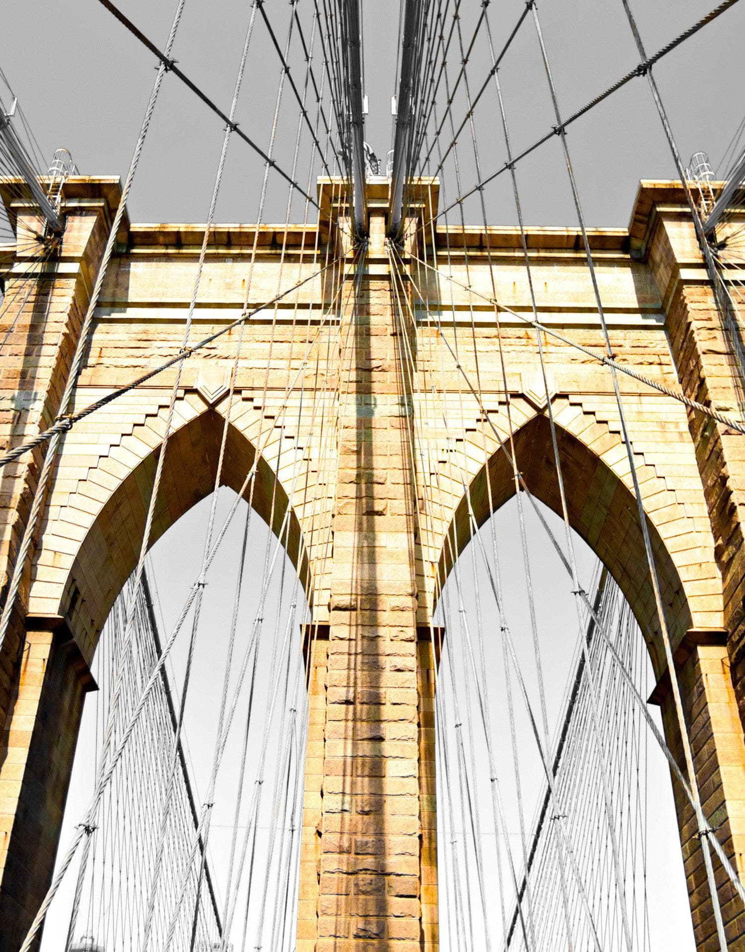 Mural de pared del puente de Brooklyn de la ciudad de Nueva York n.° 6042