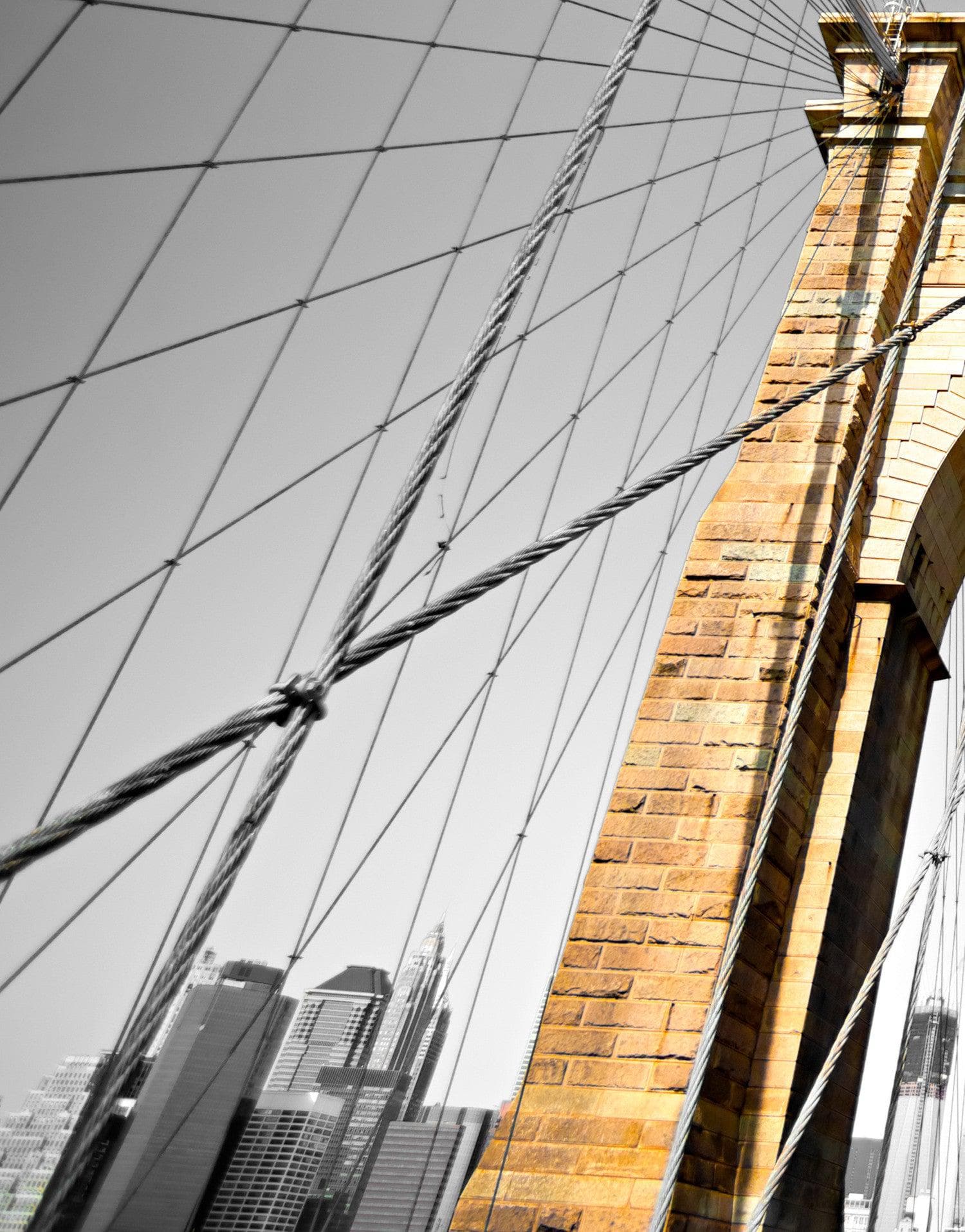 Mural de pared del puente de Brooklyn de la ciudad de Nueva York n.° 6042