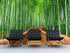 Mural de pared del bosque de bambú japonés Arashiyama Woods n.° 6043