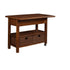 Carrito de cocina Caldwell, capuchino antiguo