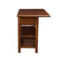 Carrito de cocina Caldwell, capuchino antiguo