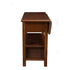 Carrito de cocina Caldwell, capuchino antiguo