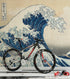 Mural de pared La gran ola de Kanagawa de Katsushika Hokusai. #6121