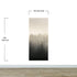 Misty Pine Forest Wall Mural. Peaceful Foggy Morning Scenery. #6122
