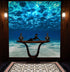 Fondo de pantalla submarino. Mural de pared con vista a una playa tropical n.° 6124