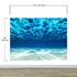 Fondo de pantalla submarino. Mural de pared con vista a una playa tropical n.° 6124