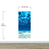 Fondo de pantalla submarino. Mural de pared con vista a una playa tropical n.° 6124