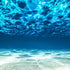 Fondo de pantalla submarino. Mural de pared con vista a una playa tropical n.° 6124