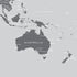 World Map Wall Mural (Grey). #6133