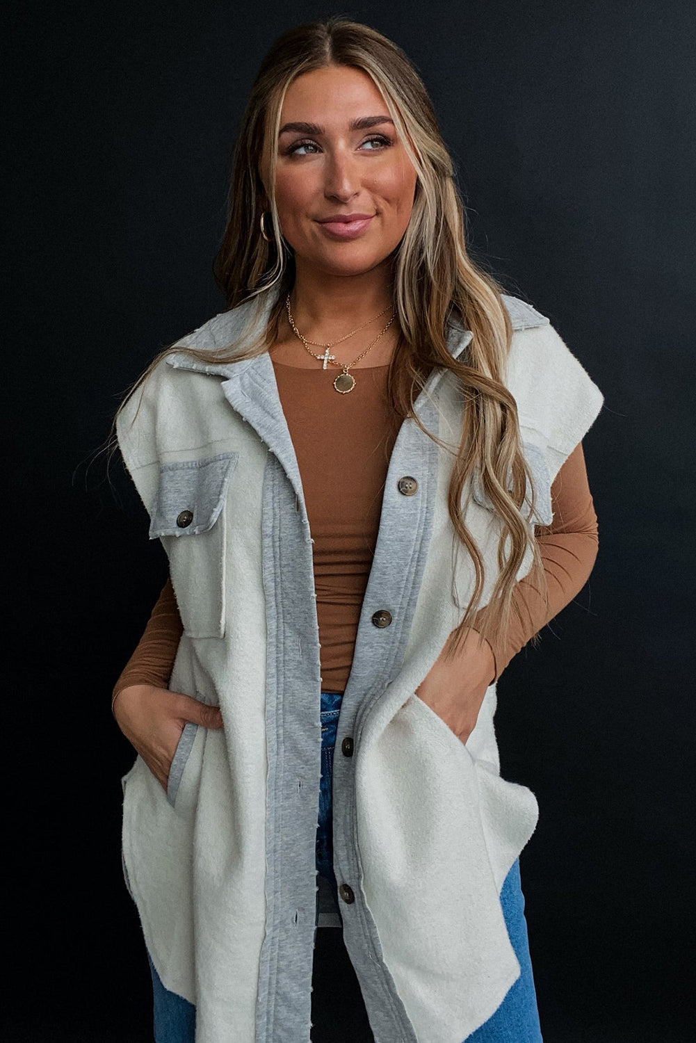 Spring Denim Vest