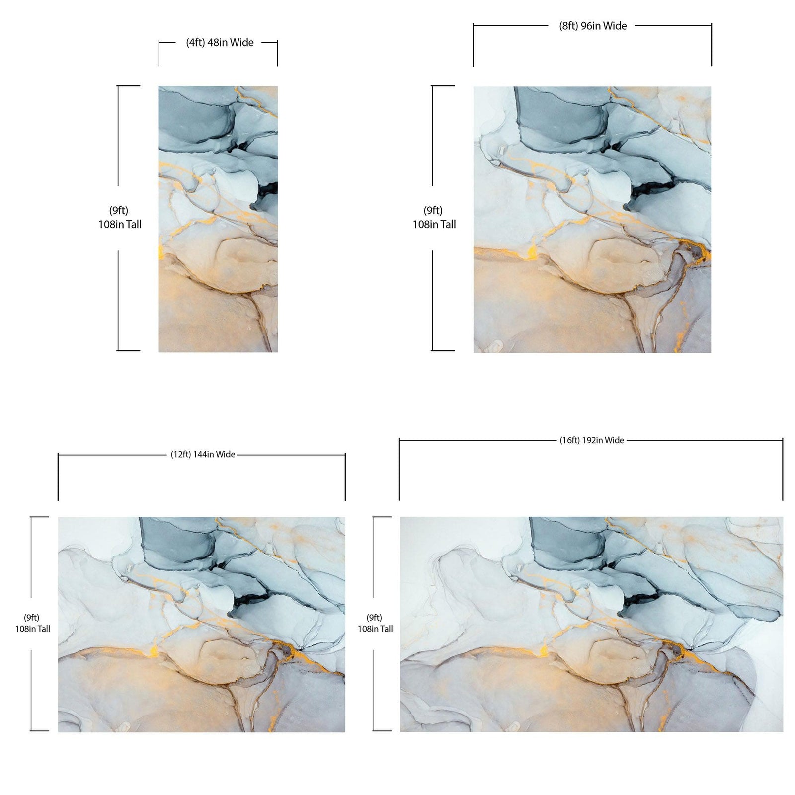 Marble Stone Quartz Pattern Wall Mural. #6166